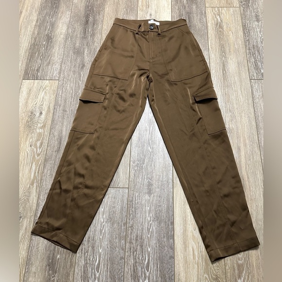 sofia by sofia vergara Pants - #6) Sofia vergara soft like silk but more thicker material, cargo style pants.